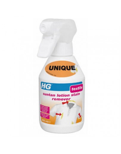 HG 630 suntan lotion stain remover / suntan lotion stain removal for both white and coloured textile