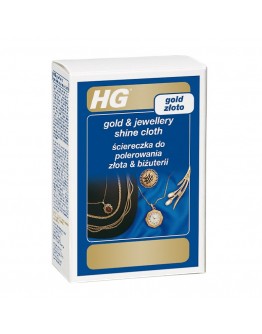 HG 433 gold & jewellery shine cloth / gold polishing cloth for sparkling cleaning