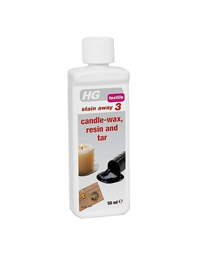 HG 422 stain away no. 3 / removes candle wax, tar and resin stains from fabric