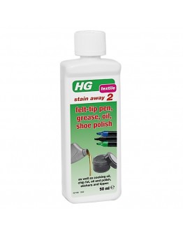 HG 421 stain away no. 2 / grease stain remover for clothes, against stains caused by marker pens, grease, oil and shoe polish.