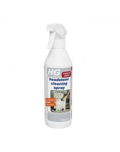 HG 215 headstone cleaning spray / this headstone cleaner removes deposits, dirt and stains thoroughly