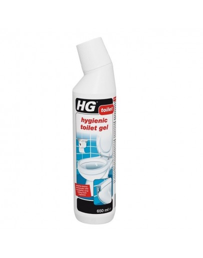 HG 321 hygienic toilet gel / toilet bowl cleaner for regular cleaning and descaling