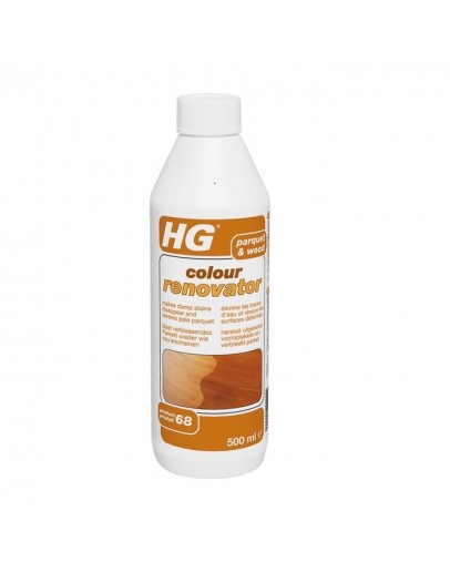 HG 450 parquet colour renovator / repairs dull moisture stains