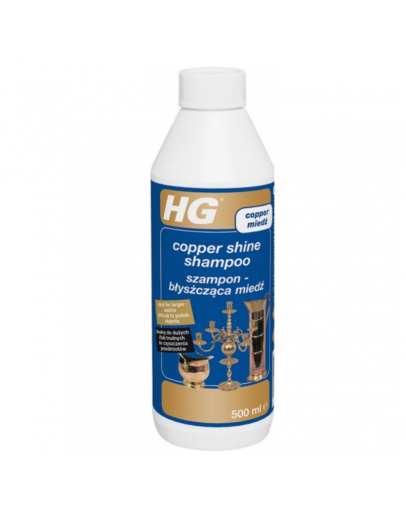 HG 295 copper shine shampoo / simple and effective copper shampoo